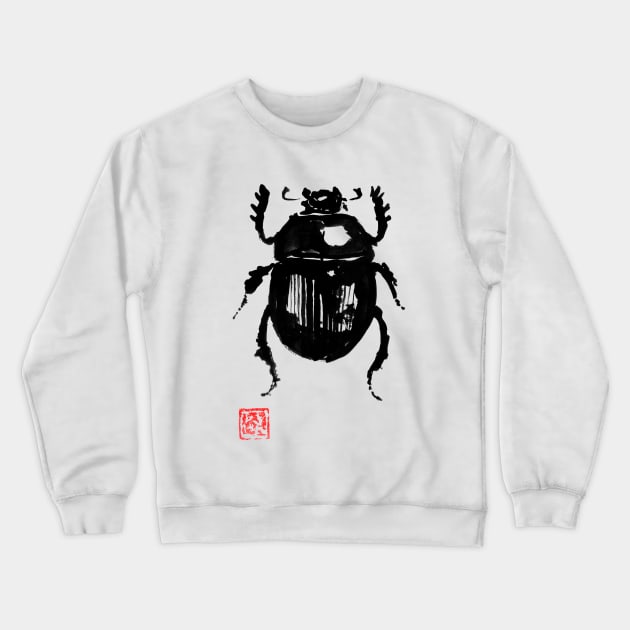 beetle 02 Crewneck Sweatshirt by pechane